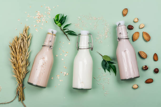 istock Plant based, lactose free milk 1415039957
