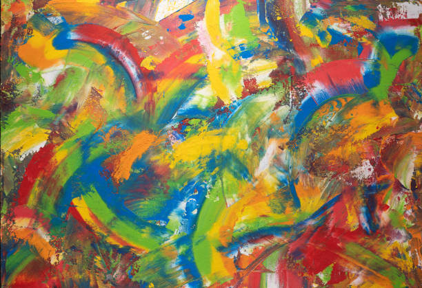 istock Abstract painting background texture. Art concept idea 1415048804