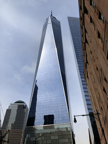One World Trade Center in Lower Manhattan, New York City, USA. It is One WTC in short, or Freedom Tower