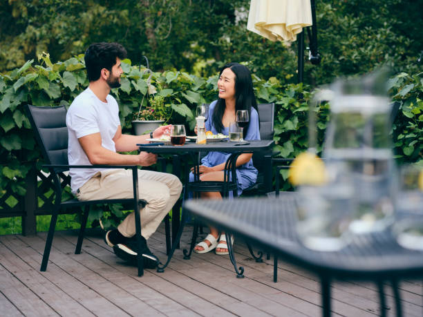 istock Friends Spending Time at a Backyard Gathering 1415061024
