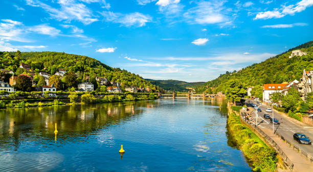 istock The Neckar river in Heidelberg, Germany 1415078098