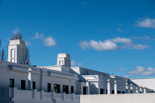 Exterior of Old Parliament House Canberra.