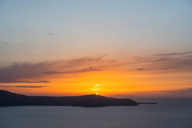 Horizon over land