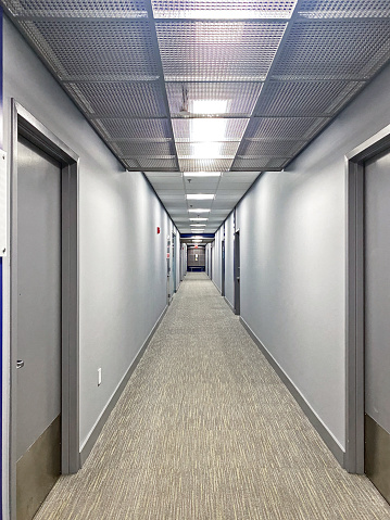 Corridor of residential apartments