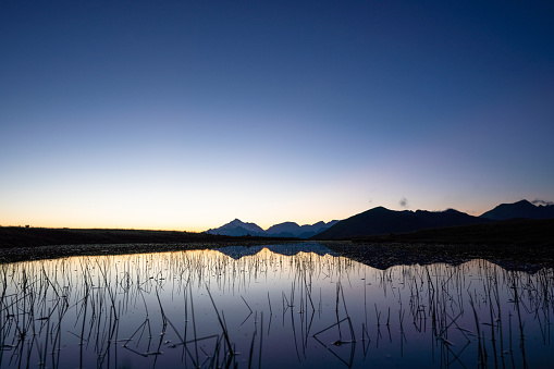 Sunset at Lake Wanaka