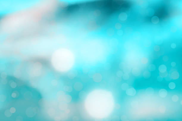 istock Winter scene - snowfall on the blurred background 1415116787