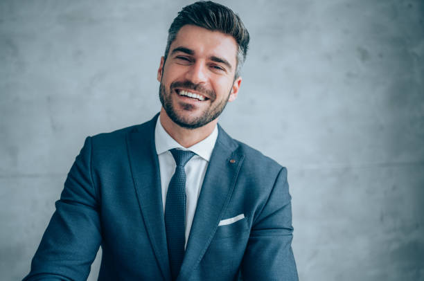 istock Businessman talking during video call in the office. 1415121782