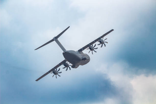 istock Airbus A400 M Atlas in flight 1415126717