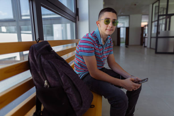 istock A cute fashionable high school student 1415138941
