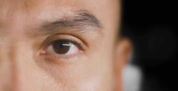 istock Brown eye of man 1415144125