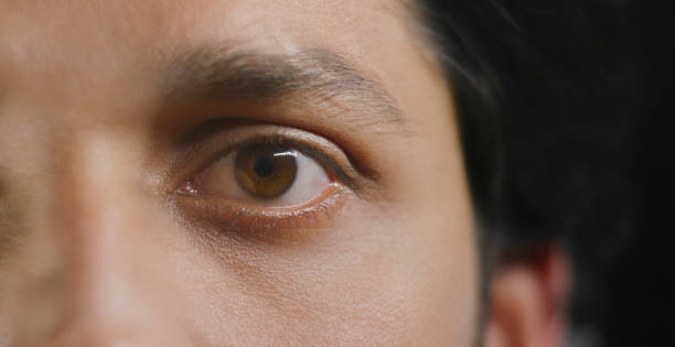istock Brown eye of man 1415144149