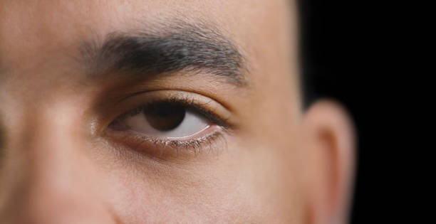 istock Brown eye of man 1415144186