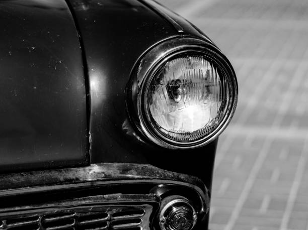 An original 1930's American Car. Clipping Path on vehicle.