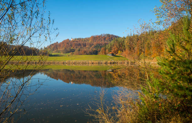 istock Gradisko lake, Lukovica, Slovenia 1415147130