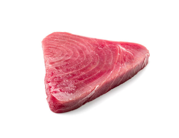 istock Raw Tuna Steak Isolated 1415161339