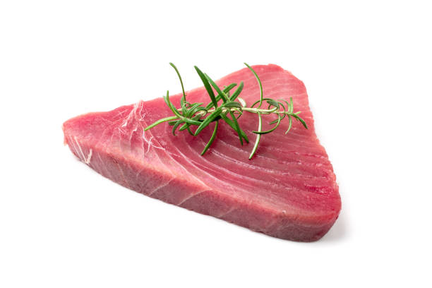 istock Raw Tuna Steak Isolated 1415161350