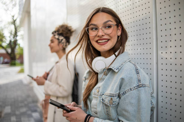 istock Female college students after lecture 1415172196