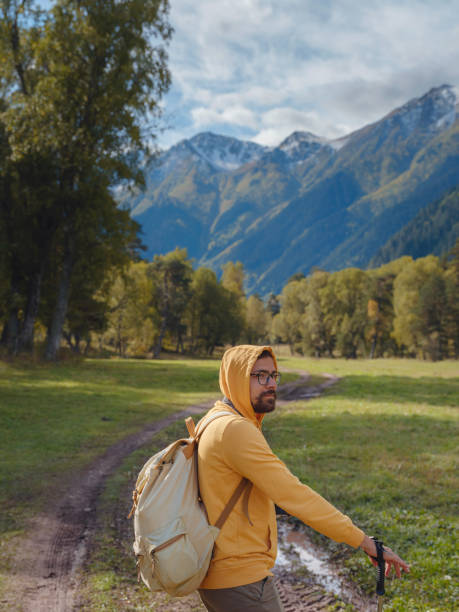 istock trip to Caucasus mountains, Arkhyz, Teberdinsky reserve 1415180916