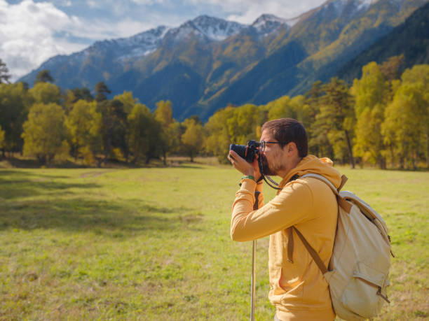 istock trip to Caucasus mountains, Arkhyz, Teberdinsky reserve 1415181168