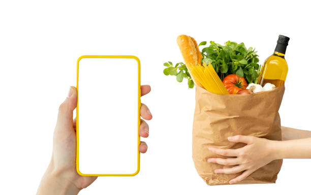 istock Online buying and delivery concept 1415184868