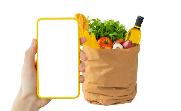 istock Online buying and delivery concept 1415184889