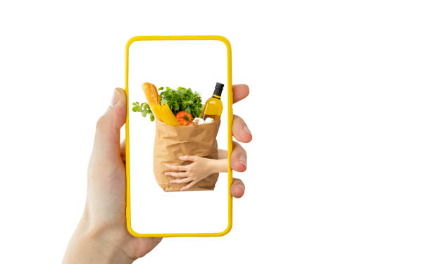 istock Online buying and delivery concept 1415188148