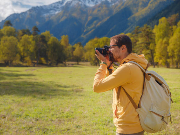 istock trip to Caucasus mountains, Arkhyz, Teberdinsky reserve 1415189496