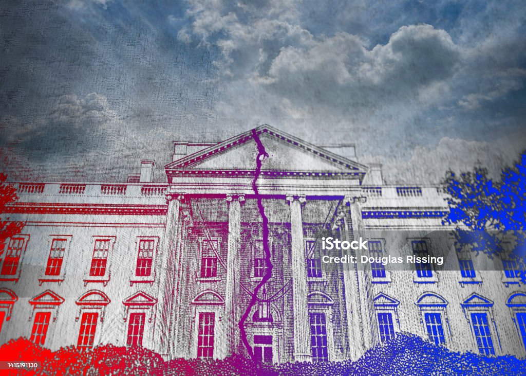 White House - President & Politics White House - Washington DC Stock Photo