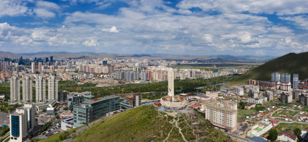 istock Panorama view of Ulaanbaatar Mongolia 1415192804