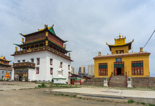 istock Gandantegchinlen monastery in Mongolia 1415193079