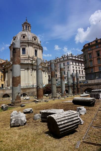 istock The Roman Forum, also known by its Latin name Forum Romanum (Italian: Foro Romano), is a rectangular forum (plaza) surrounded by the ruins of several important ancient government buildings at the center of the city of Rome. 1415196828