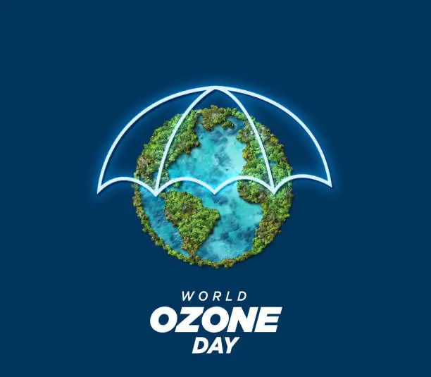 Photo of world ozone day concept