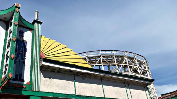 istock Details of an Old Rollercoaster 1415205110