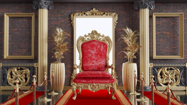 istock red king throne with red carpet and gold barriers, red throne on classic columns architecture background 1415209353
