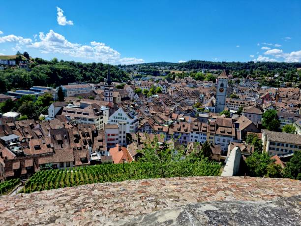 istock Schaffhausen historic town 1415211219