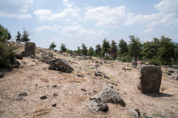 istock Hittite workshop and sculptures Yesemek in Islahiye, Gaziantep. 1415212206