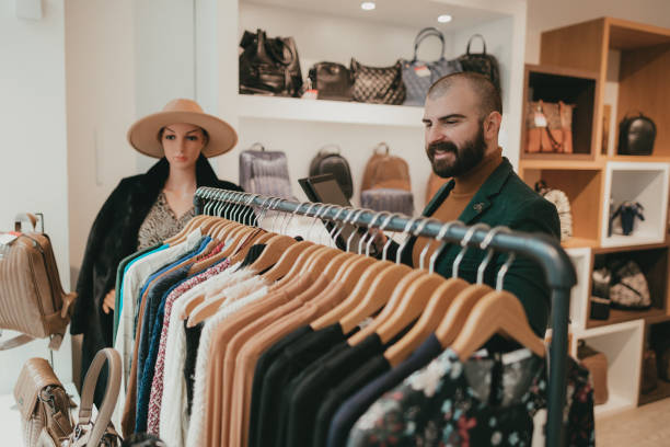 istock Manager taking inventory in a sustainable clothing store 1415212430