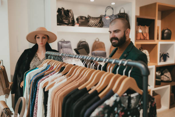 istock Manager taking inventory in a sustainable clothing store 1415212452