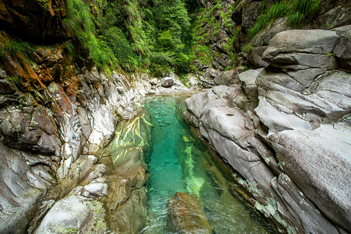 clear mountain stream