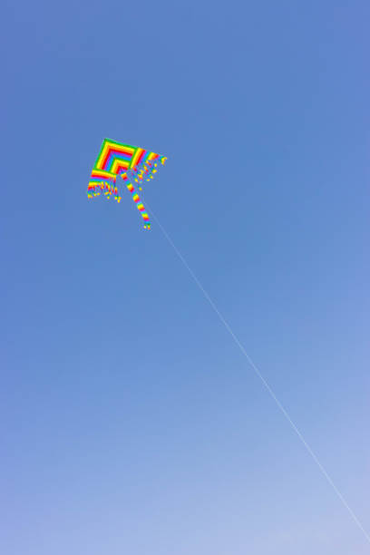 Kite on the beachin summer. Rimini, Italy. High quality photo