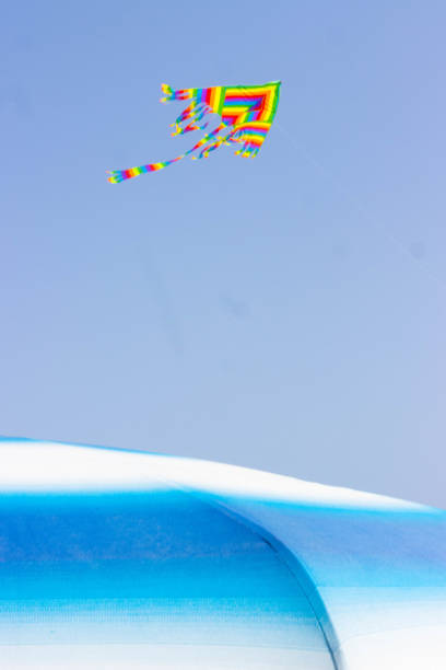istock Kite on the beachin summer. Rimini, Italy. 1415220171