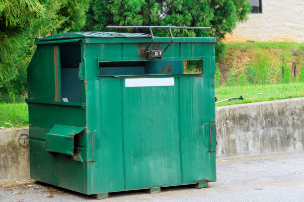 istock There is a garbage container bin near an apartment building where garbage is collected 1415221437