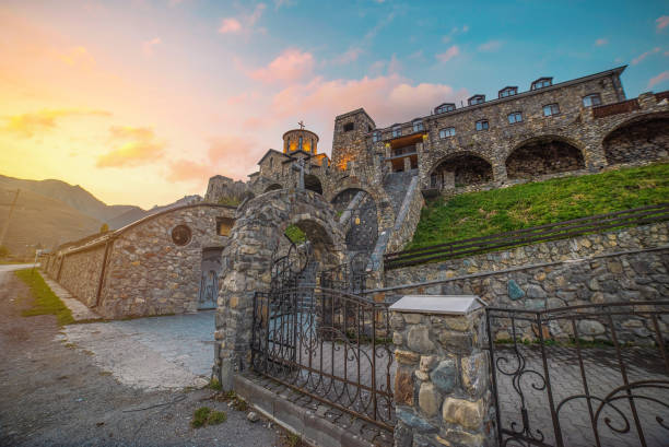 istock Fiagdon Monastery in North Ossetia. 1415225551