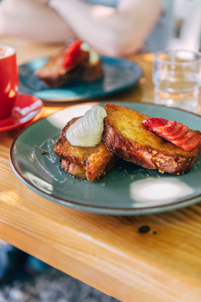 istock Sweet breakfast with french toast 1415231806