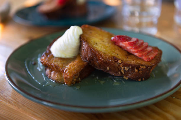 istock Sweet breakfast with french toast 1415231809
