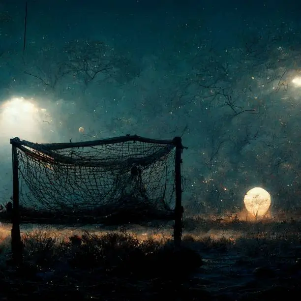 A soccerfield net