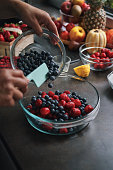 istock Preparing Berry Pie in Domestic Kitchen 1415242907