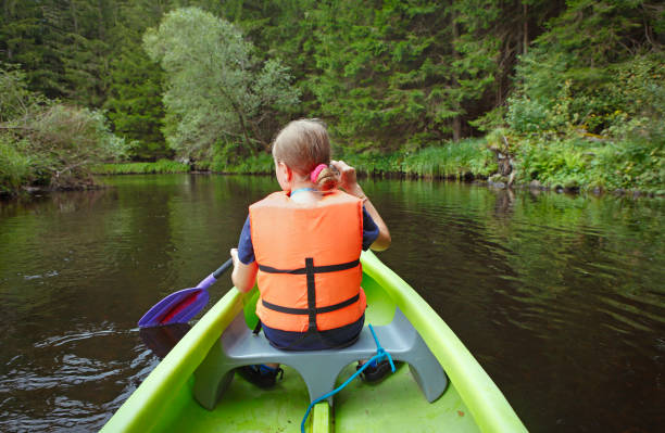 istock Girl on the boat 1415242967