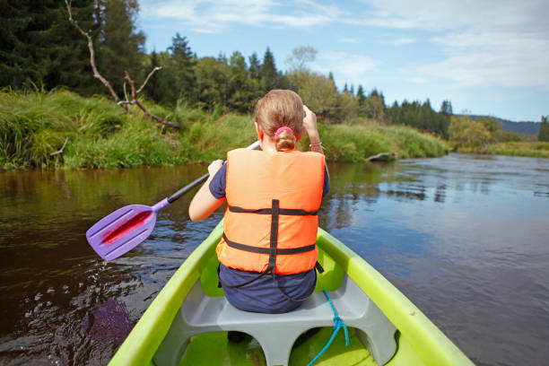 istock Girl on the boat 1415242993