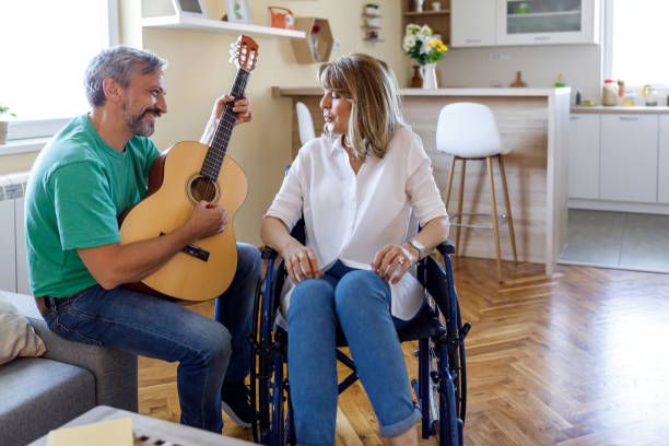 istock Love playing for my wife 1415248021